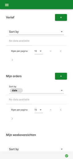 Android application Waardlanden Uren screenshort