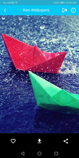 Raining Wallpaper Screen 2