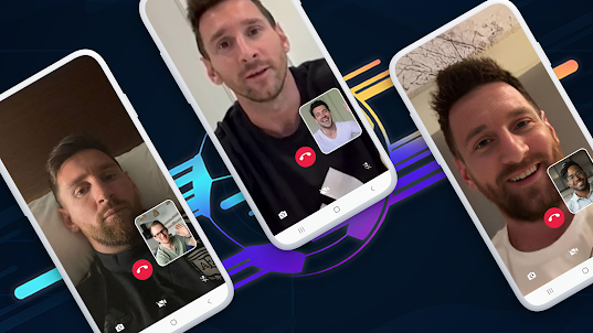 Lionel Messi Video Call, Chat