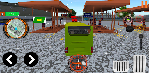 Android application Bus Simulator: Big City screenshort