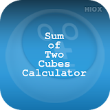 Sum of Two Cubes Calculator icon