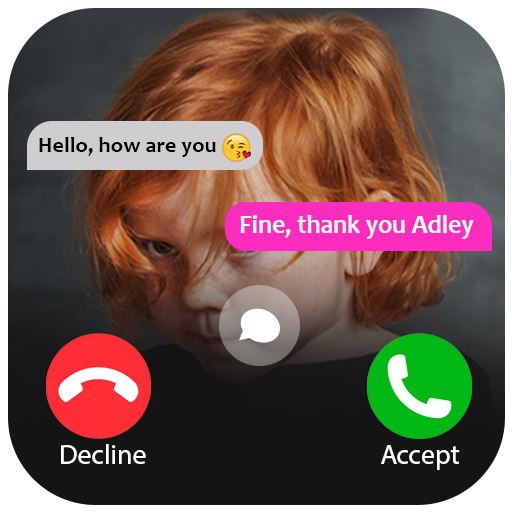 fake call Video for Adley logo