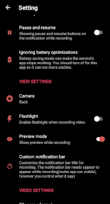 Screenshot 23 Grabadora de video rápida android