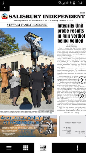 Android application Salisbury Independent screenshort