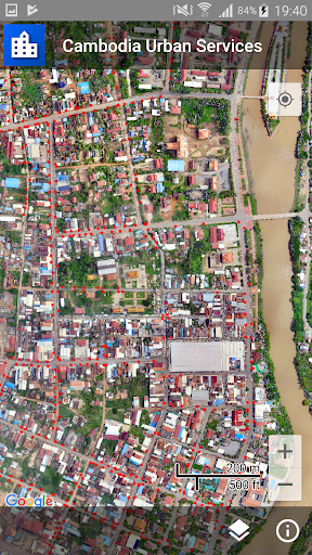 Android application Cambodia Urban Services screenshort