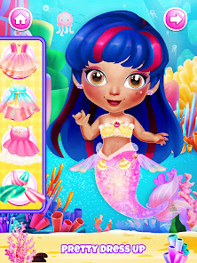 Captura 1 Princess Mermaid Games for Fun android