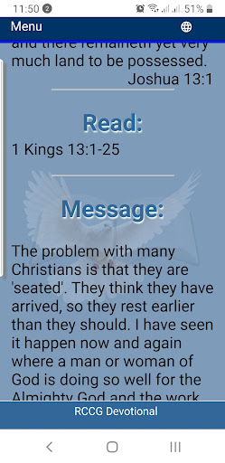 Open Heavens Devotional Screen 2