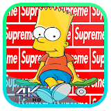 Supreme Bart Wallpaper HD icon