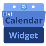 Flat Calendar Widget - Zooper icon