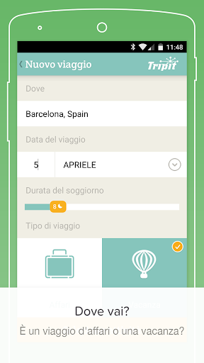 Anteprima dell'app
