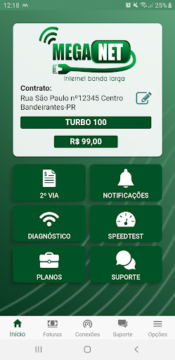 Meganet Telecom Screen 2