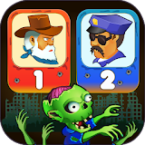 Two guys & Zombies (two-player game) icon