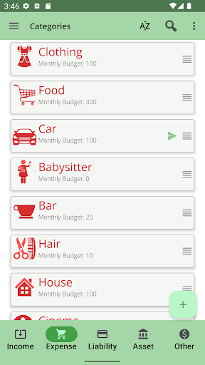 Money - Family Budget Screen 3