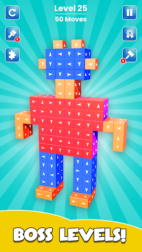 Android application Click Away Blocks - Block Game screenshort