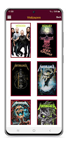Captura 26 Metallica Lyrics & Wallpapers android
