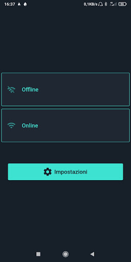 Android application Negoziando APP Warehouse screenshort