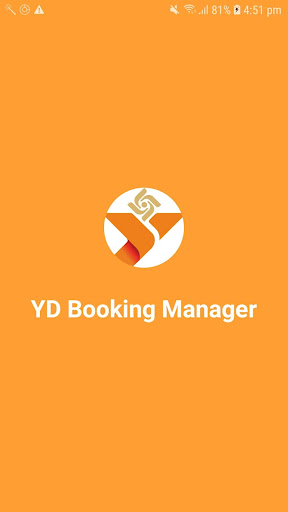 Android application YD Booking Manager screenshort
