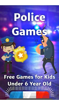 Kids Police Officer Cop Games - Screenshot 1