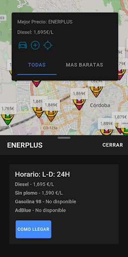 GasoliApp Screen 2