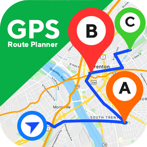 GPS Route Planner  Icon