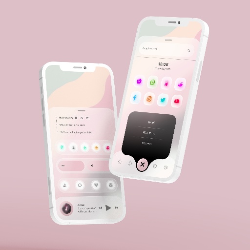 Glassmorphism theme for KWLP Logo