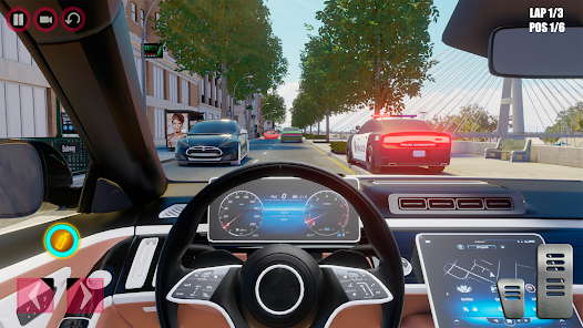 Jeux de voiture courses sim screenshots apk mod 2