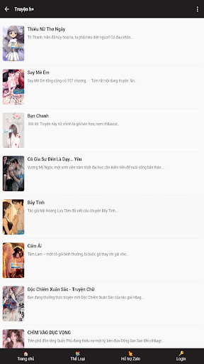 Tieuthuyet - Đọc Truyện Full