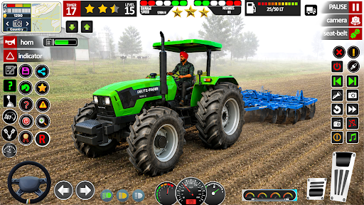 Indian Tractor Real Farming 3d screenshot 4
