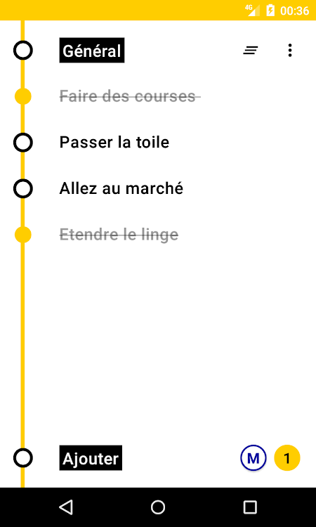 To do - liste des tâches - 1.6 - (Android)