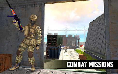 Commando Combing Shooting Game MOD APK (GOD MODE/DUMB) 2