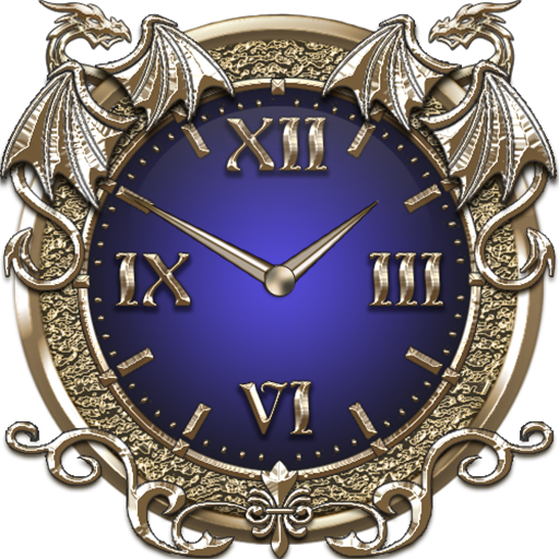 Moonlight Dragons Clock Widget logo