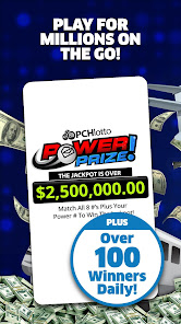 PCH Lotto 6.0.6002 APK + Mod (Unlimited money) إلى عن على ذكري المظهر