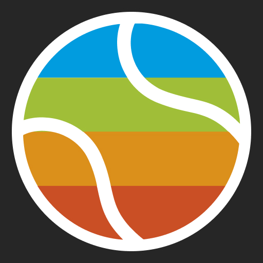 Tennisist: tennis players app logo