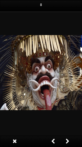 Ogoh Ogoh Tapel Design