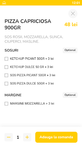 Leon Pizza Screen 3