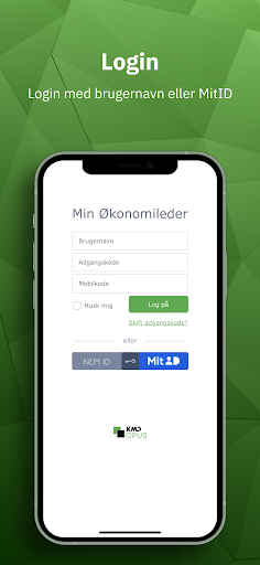 Android application Min Leder screenshort