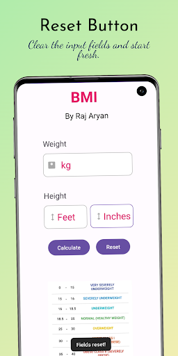 BMI Calci Screen 3