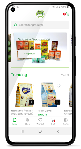 Android application Thinwhales International screenshort