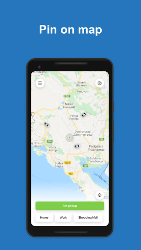 Android application TeslaGoApp: electric car rides screenshort