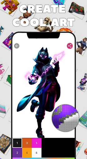 PixNite - Color by number Screen 2