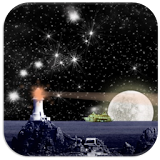 Magical NightSky LWP icon