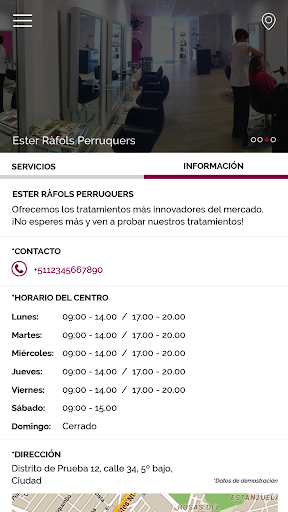 Ester Ràfols Perruquers Screen 2