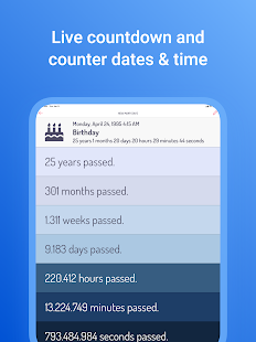How many days: Date Calculator & Calendar & Timer 2.4.1 APK screenshots 9