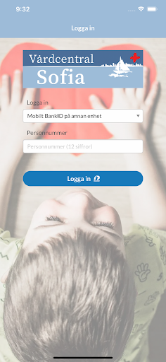 Android application Sofia Vårdcentral screenshort
