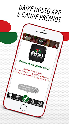 Android application Bettos Pizzaria screenshort