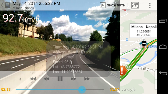 AutoGuard Dash Cam - Blackbox Screenshot
