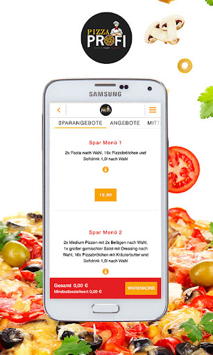 Pizza Profi Screen 3