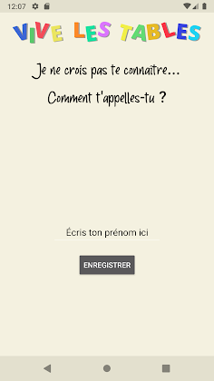 Vive les tables ! - Screenshot 1