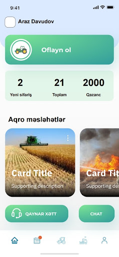 AgroUber Driver Screen 3