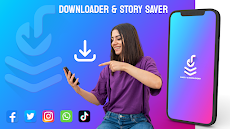 Downloader & Story Saverのおすすめ画像1
